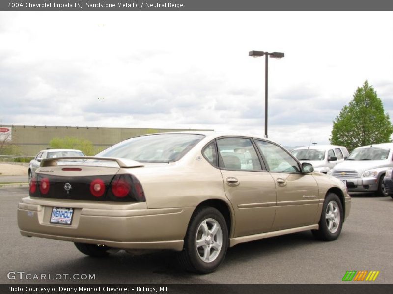 Sandstone Metallic / Neutral Beige 2004 Chevrolet Impala LS