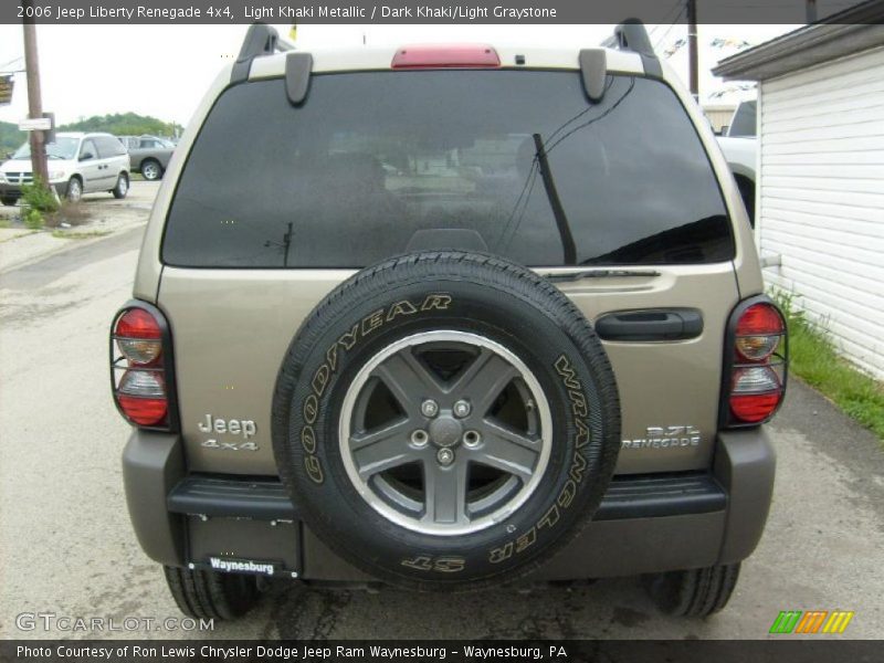 Light Khaki Metallic / Dark Khaki/Light Graystone 2006 Jeep Liberty Renegade 4x4