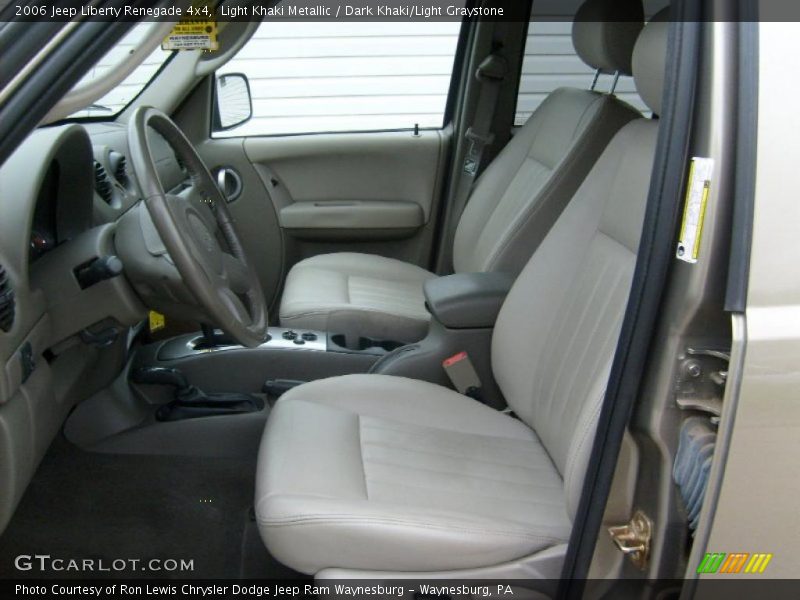 Light Khaki Metallic / Dark Khaki/Light Graystone 2006 Jeep Liberty Renegade 4x4