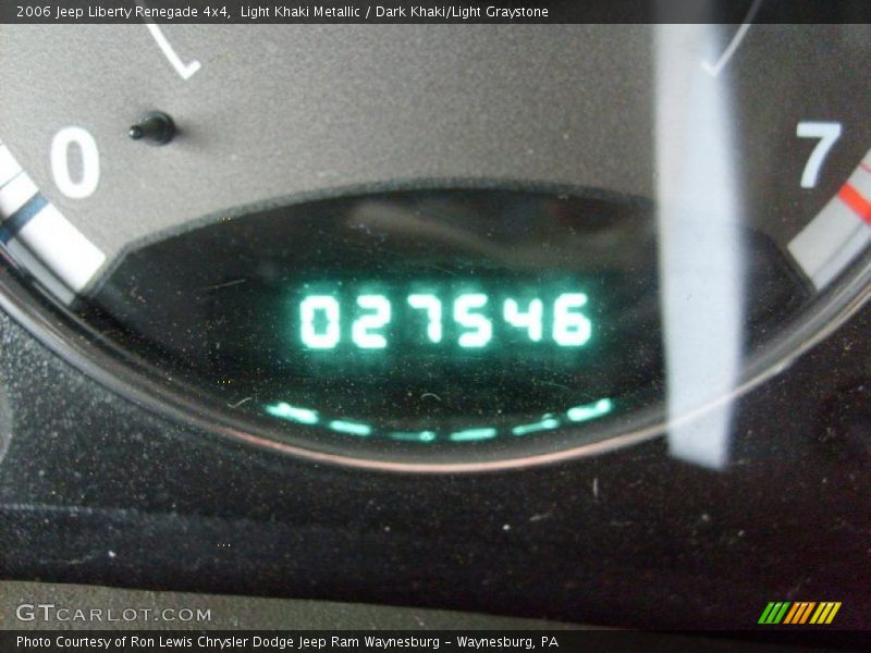 Light Khaki Metallic / Dark Khaki/Light Graystone 2006 Jeep Liberty Renegade 4x4