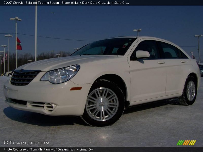 Stone White / Dark Slate Gray/Light Slate Gray 2007 Chrysler Sebring Touring Sedan