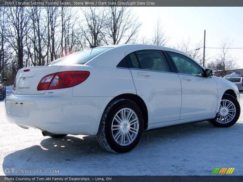 Stone White / Dark Slate Gray/Light Slate Gray 2007 Chrysler Sebring Touring Sedan