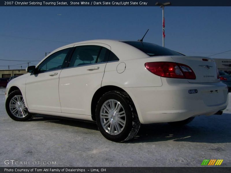 Stone White / Dark Slate Gray/Light Slate Gray 2007 Chrysler Sebring Touring Sedan