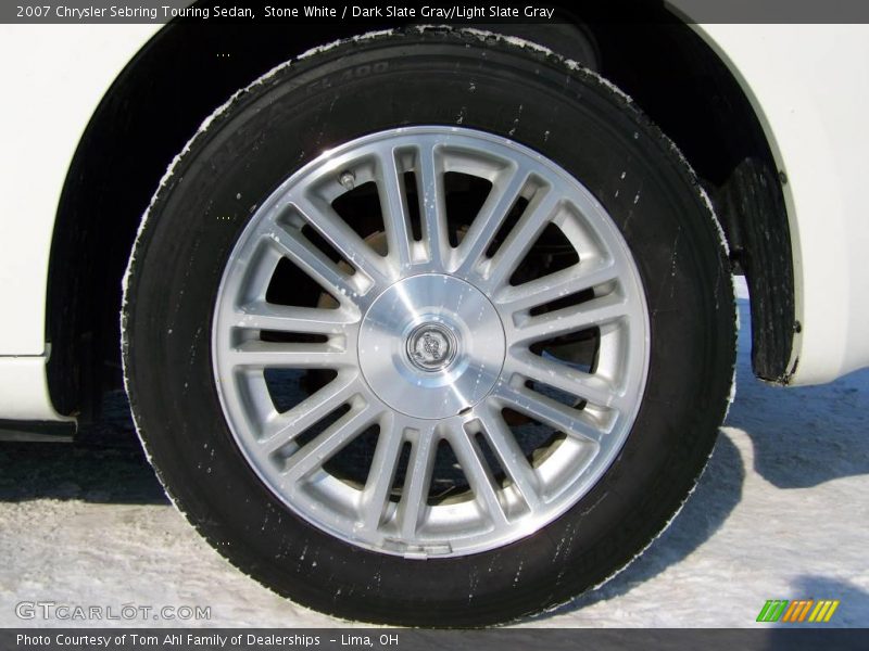 Stone White / Dark Slate Gray/Light Slate Gray 2007 Chrysler Sebring Touring Sedan