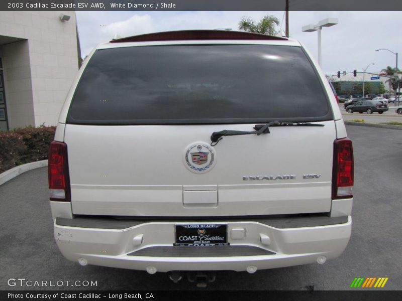 White Diamond / Shale 2003 Cadillac Escalade ESV AWD