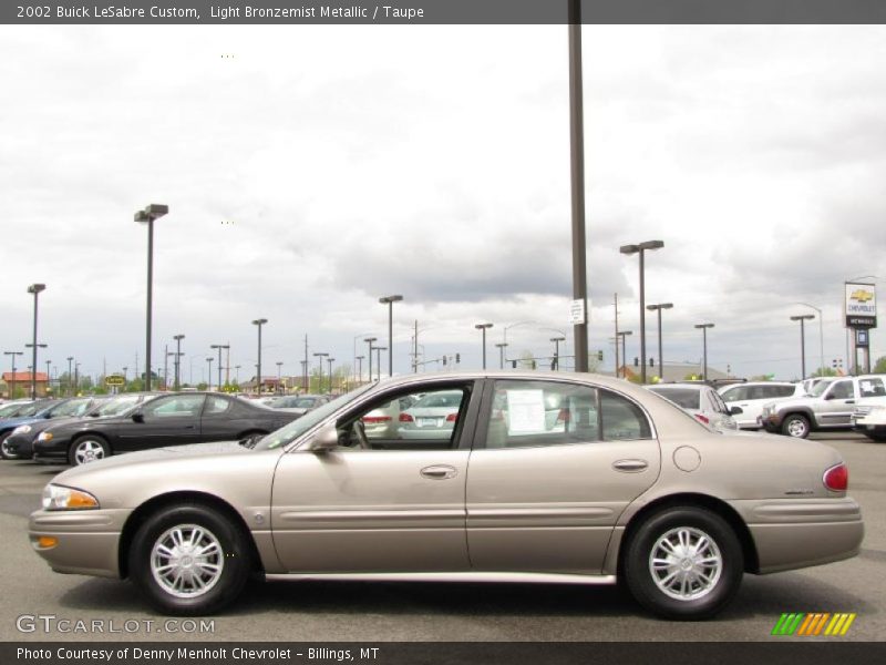 Light Bronzemist Metallic / Taupe 2002 Buick LeSabre Custom