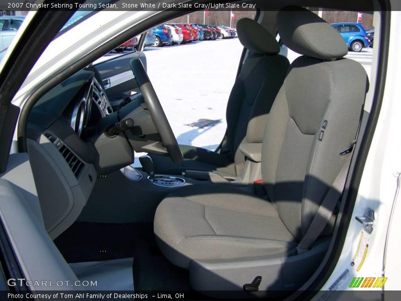 Stone White / Dark Slate Gray/Light Slate Gray 2007 Chrysler Sebring Touring Sedan