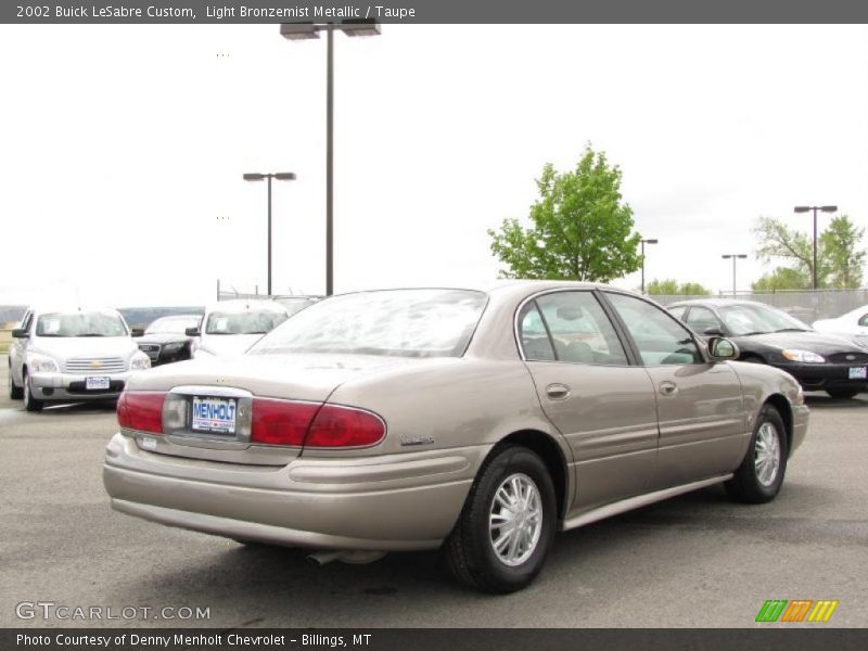 Light Bronzemist Metallic / Taupe 2002 Buick LeSabre Custom