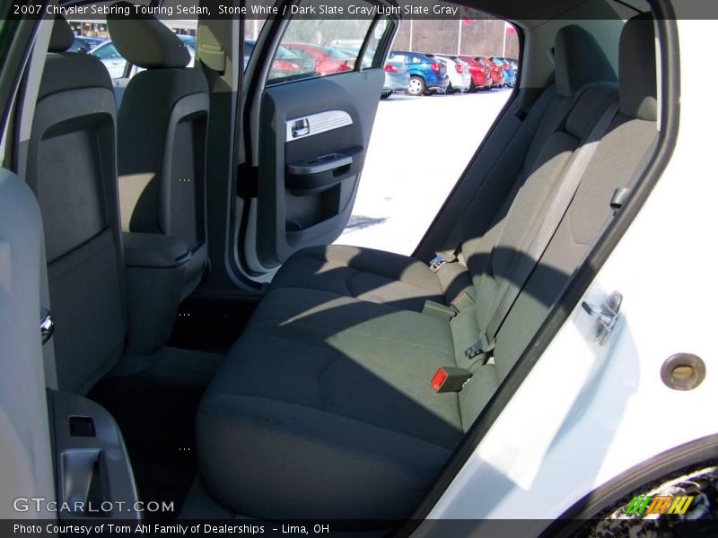 Stone White / Dark Slate Gray/Light Slate Gray 2007 Chrysler Sebring Touring Sedan