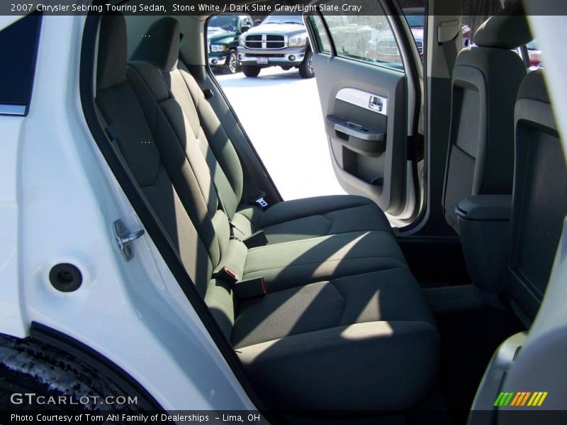 Stone White / Dark Slate Gray/Light Slate Gray 2007 Chrysler Sebring Touring Sedan