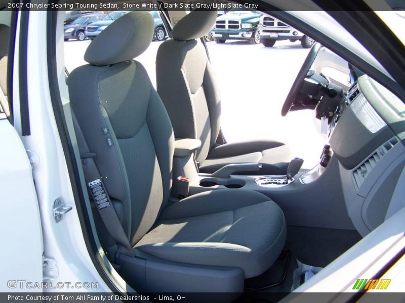 Stone White / Dark Slate Gray/Light Slate Gray 2007 Chrysler Sebring Touring Sedan