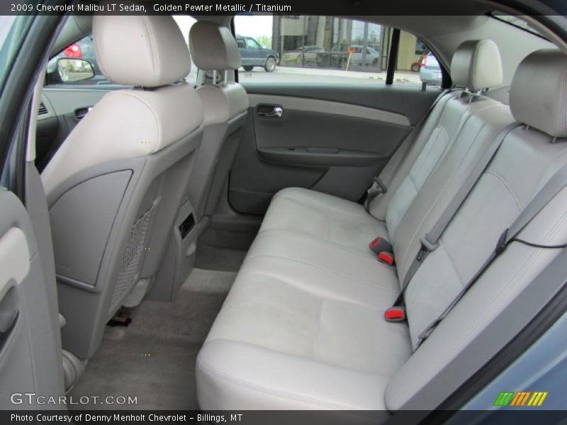 Golden Pewter Metallic / Titanium 2009 Chevrolet Malibu LT Sedan