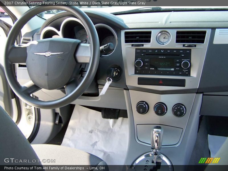 Stone White / Dark Slate Gray/Light Slate Gray 2007 Chrysler Sebring Touring Sedan