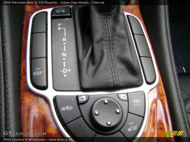Iridium Silver Metallic / Charcoal 2006 Mercedes-Benz SL 500 Roadster