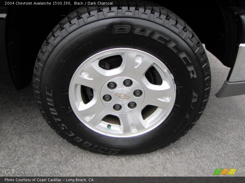 Black / Dark Charcoal 2004 Chevrolet Avalanche 1500 Z66