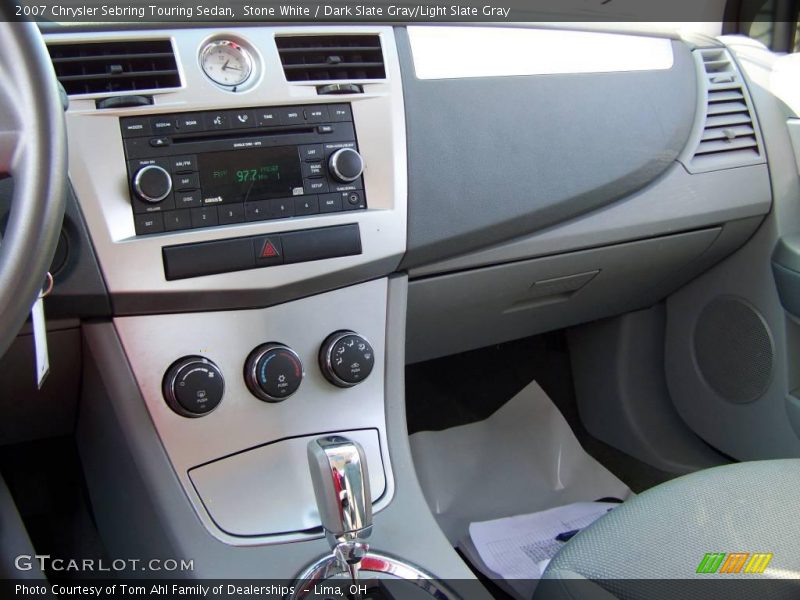 Stone White / Dark Slate Gray/Light Slate Gray 2007 Chrysler Sebring Touring Sedan