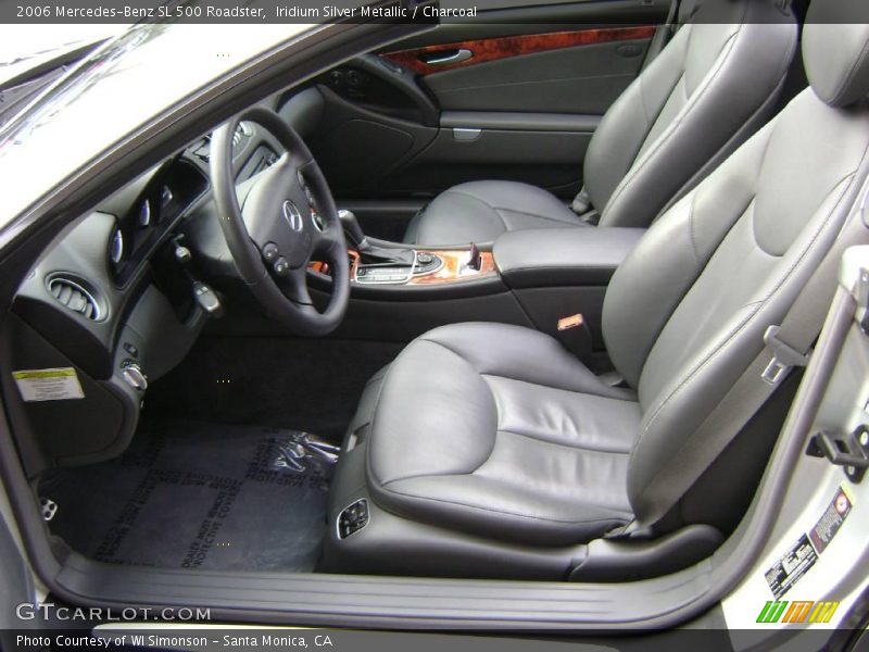 Iridium Silver Metallic / Charcoal 2006 Mercedes-Benz SL 500 Roadster