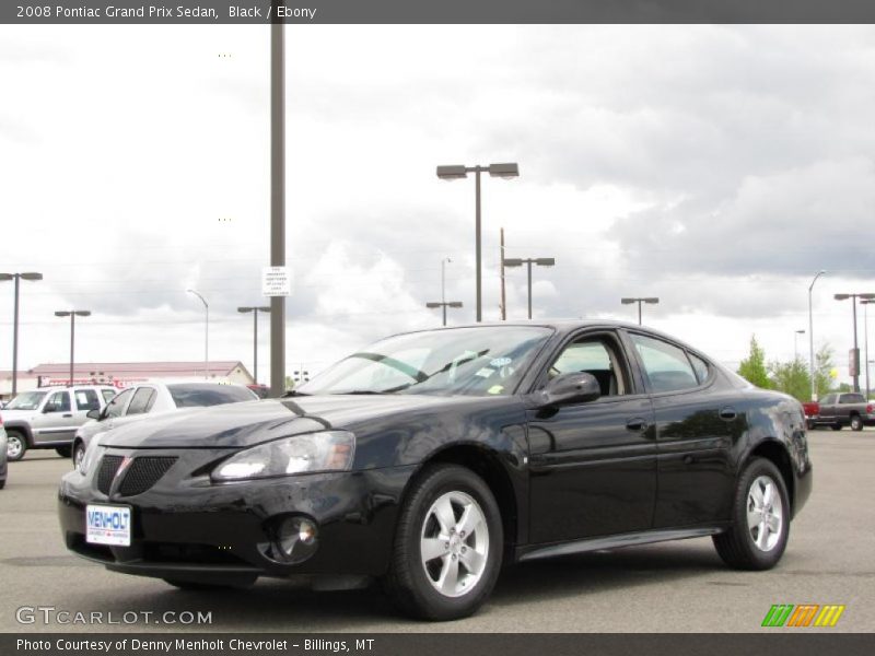 Black / Ebony 2008 Pontiac Grand Prix Sedan