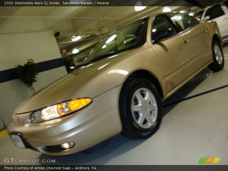 Sandstone Metallic / Neutral 2003 Oldsmobile Alero GL Sedan