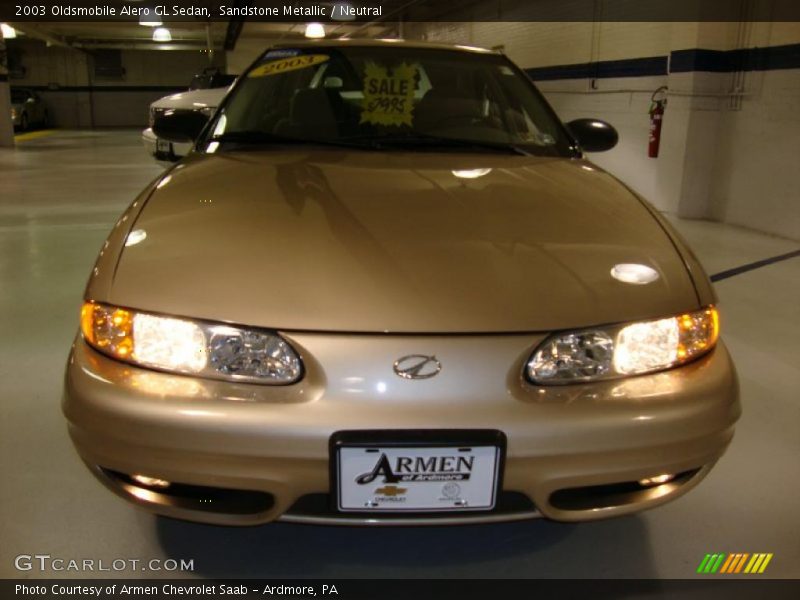 Sandstone Metallic / Neutral 2003 Oldsmobile Alero GL Sedan