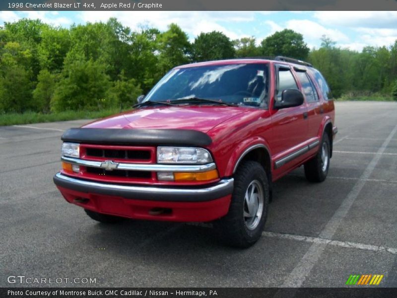 Apple Red / Graphite 1998 Chevrolet Blazer LT 4x4