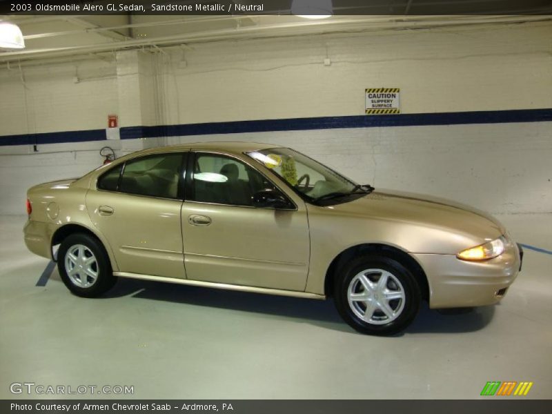 Sandstone Metallic / Neutral 2003 Oldsmobile Alero GL Sedan