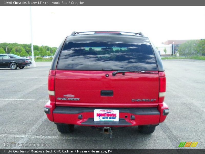 Apple Red / Graphite 1998 Chevrolet Blazer LT 4x4