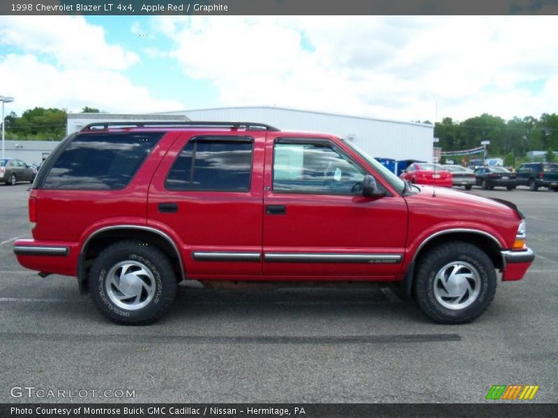 Apple Red / Graphite 1998 Chevrolet Blazer LT 4x4