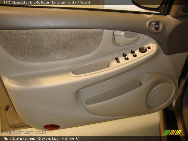 Sandstone Metallic / Neutral 2003 Oldsmobile Alero GL Sedan