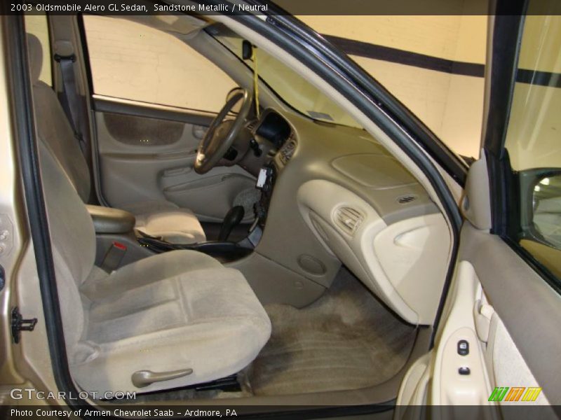 Sandstone Metallic / Neutral 2003 Oldsmobile Alero GL Sedan