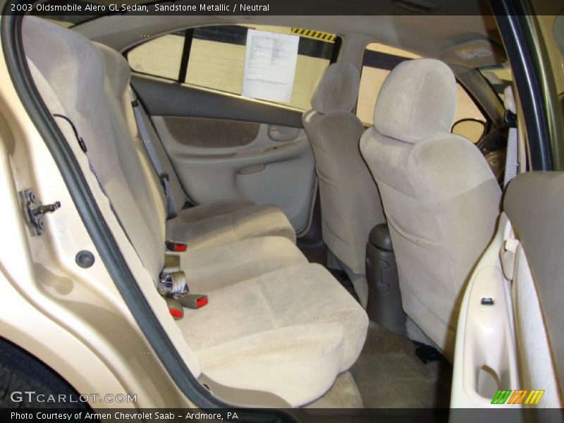Sandstone Metallic / Neutral 2003 Oldsmobile Alero GL Sedan