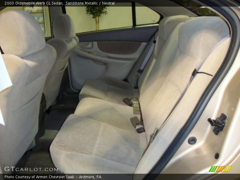 Sandstone Metallic / Neutral 2003 Oldsmobile Alero GL Sedan