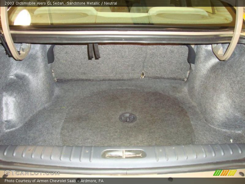 Sandstone Metallic / Neutral 2003 Oldsmobile Alero GL Sedan