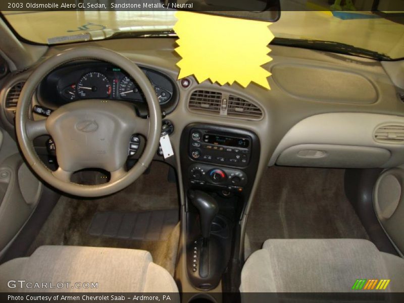Sandstone Metallic / Neutral 2003 Oldsmobile Alero GL Sedan