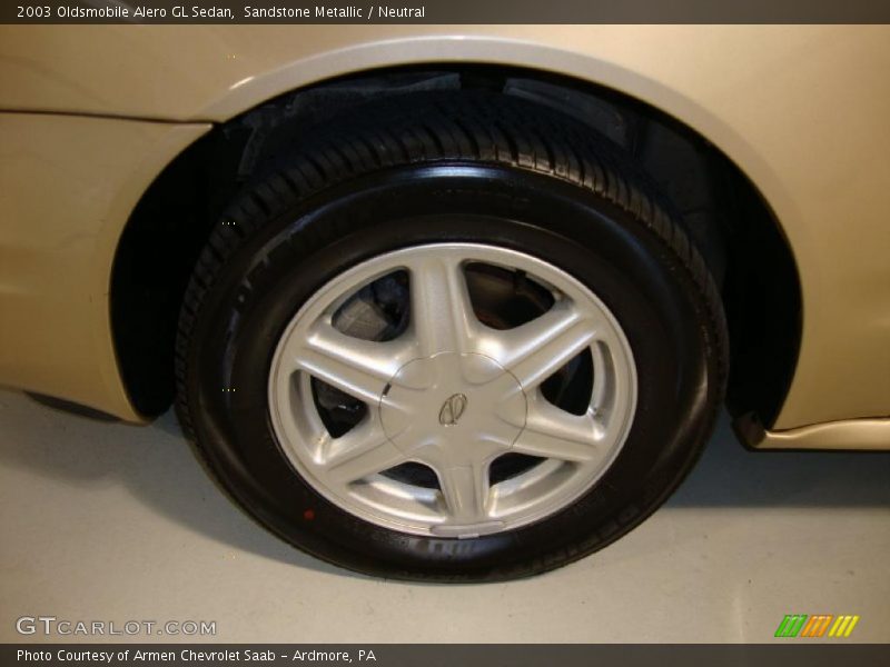 Sandstone Metallic / Neutral 2003 Oldsmobile Alero GL Sedan