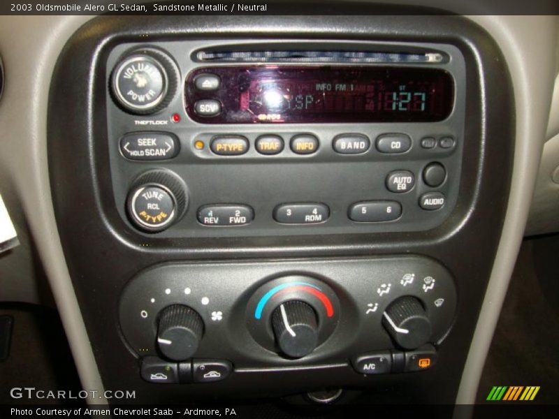 Sandstone Metallic / Neutral 2003 Oldsmobile Alero GL Sedan