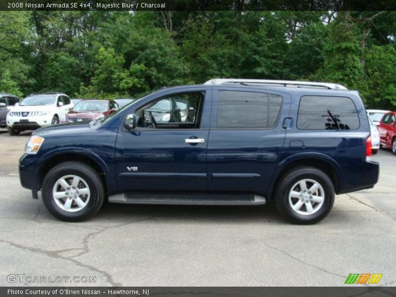 Majestic Blue / Charcoal 2008 Nissan Armada SE 4x4