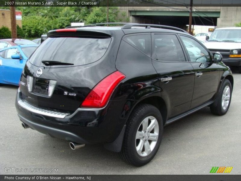 Super Black / Charcoal 2007 Nissan Murano S AWD