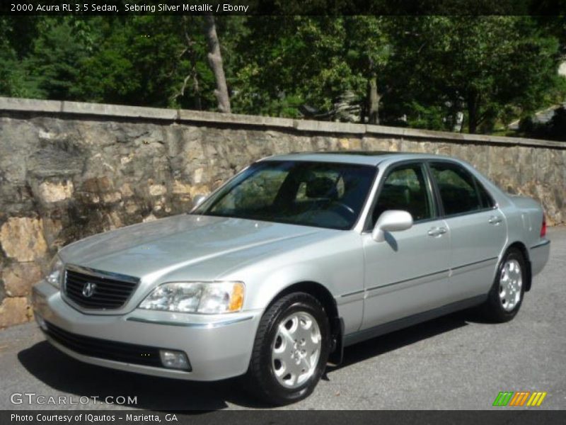 Sebring Silver Metallic / Ebony 2000 Acura RL 3.5 Sedan