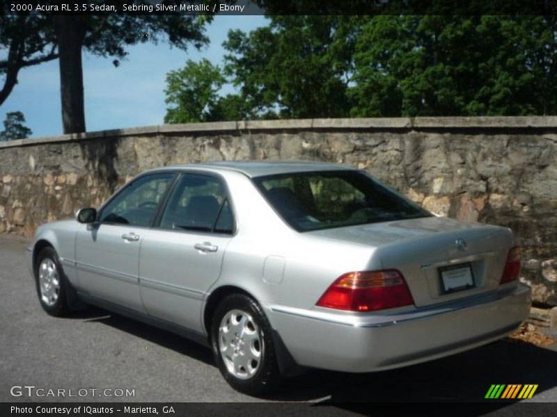 Sebring Silver Metallic / Ebony 2000 Acura RL 3.5 Sedan