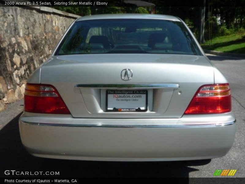Sebring Silver Metallic / Ebony 2000 Acura RL 3.5 Sedan