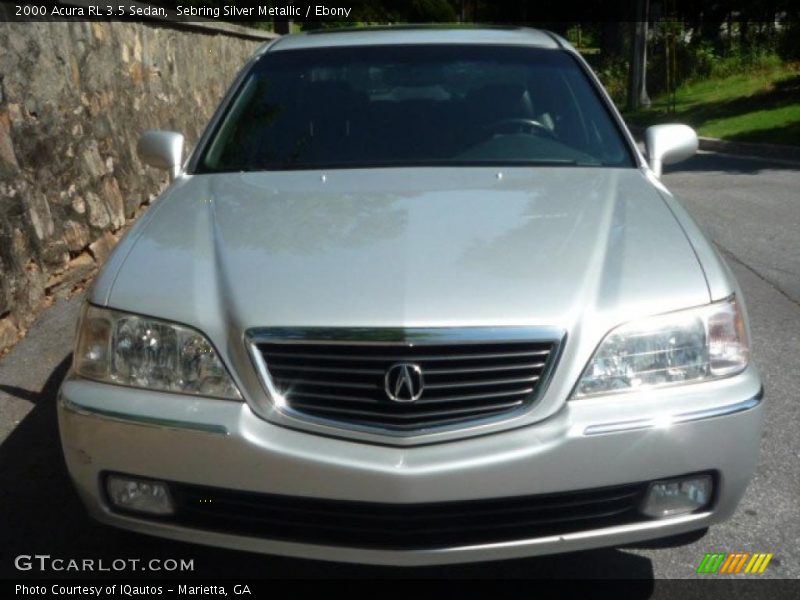 Sebring Silver Metallic / Ebony 2000 Acura RL 3.5 Sedan