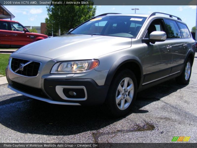 Seashell Metallic / Anthracite Black 2008 Volvo XC70 AWD