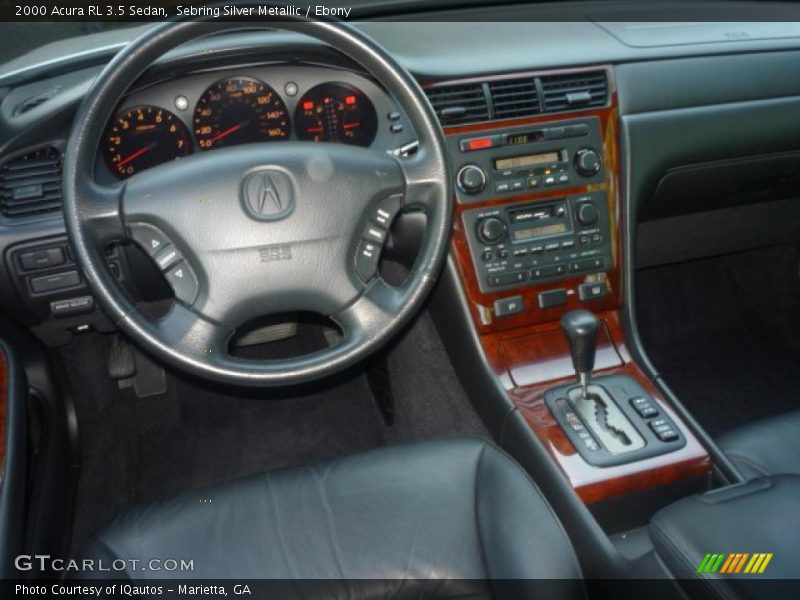 Sebring Silver Metallic / Ebony 2000 Acura RL 3.5 Sedan