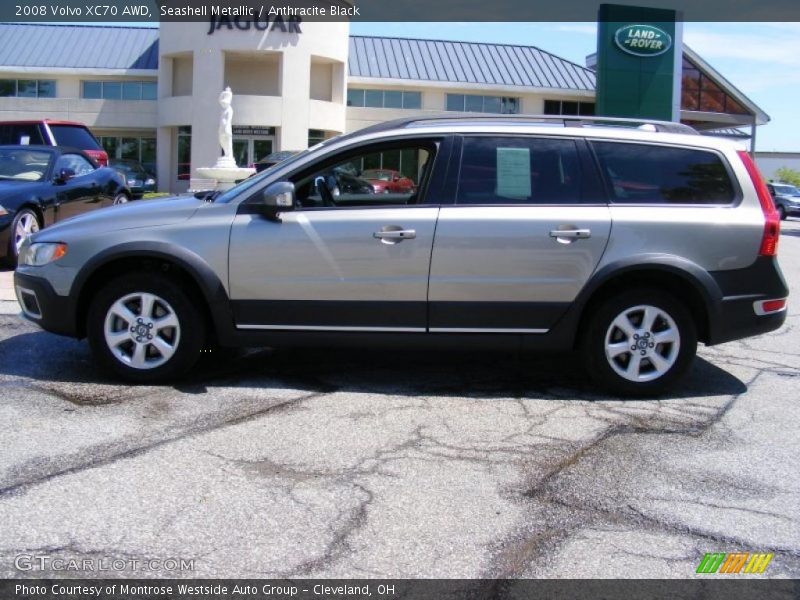 Seashell Metallic / Anthracite Black 2008 Volvo XC70 AWD