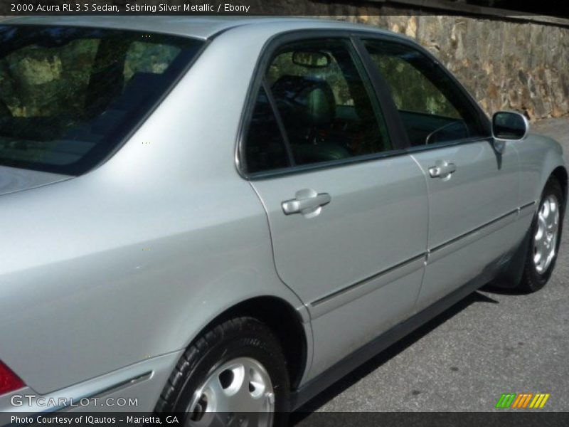 Sebring Silver Metallic / Ebony 2000 Acura RL 3.5 Sedan