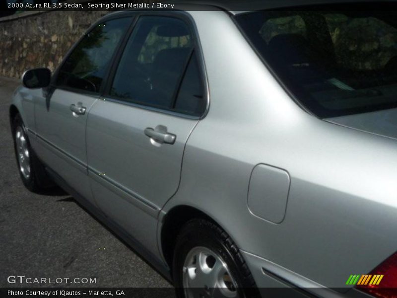 Sebring Silver Metallic / Ebony 2000 Acura RL 3.5 Sedan