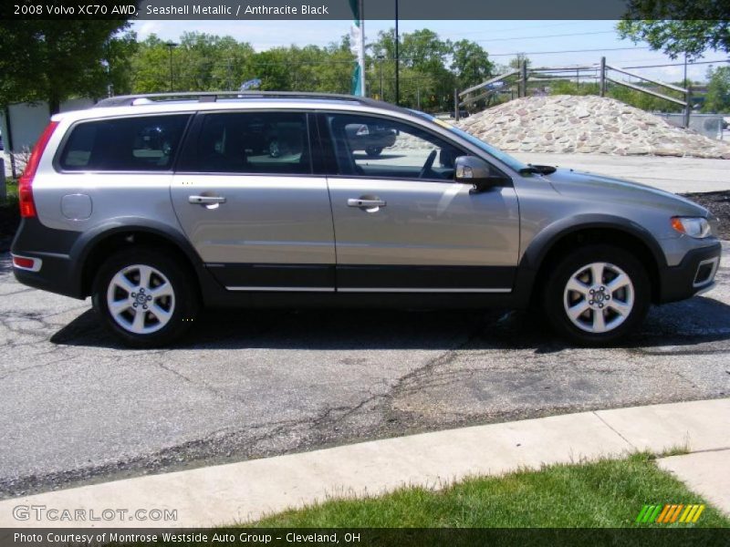 Seashell Metallic / Anthracite Black 2008 Volvo XC70 AWD