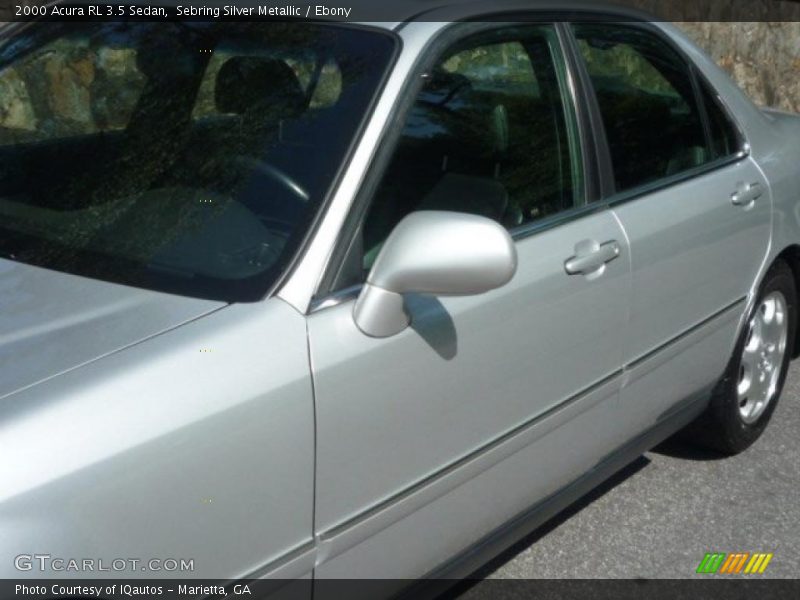 Sebring Silver Metallic / Ebony 2000 Acura RL 3.5 Sedan