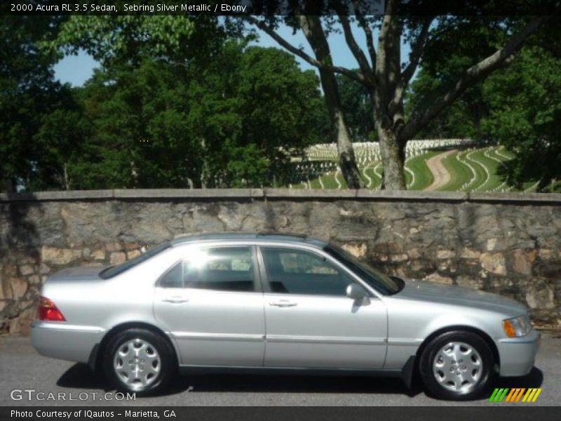 Sebring Silver Metallic / Ebony 2000 Acura RL 3.5 Sedan